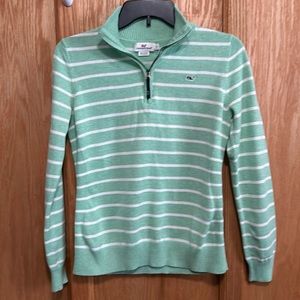 Vineyard Vines women’s 1/4 zip sweater. Size Small.

[199]
